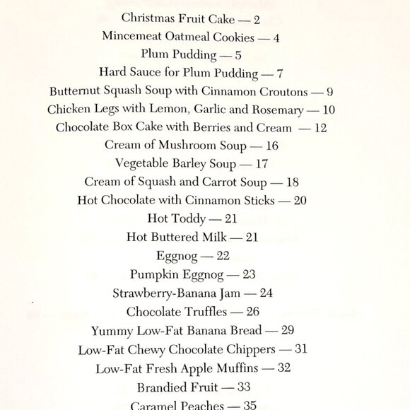 The Canadian Heritage Christmas Cookbook Edna McCann 1998 HC New 151 pg - Picture 7 of 10